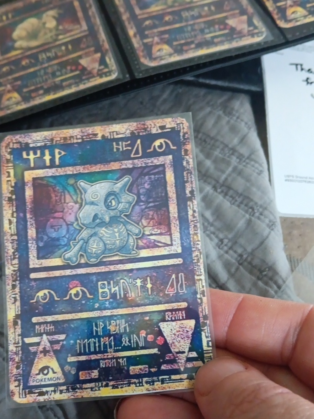 Holographic Collectible Card - Multicolor